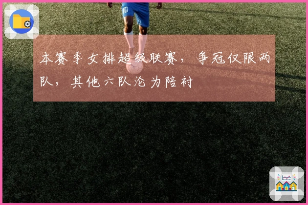 本赛季女排超级联赛，争冠仅限两队，其他六队沦为陪衬